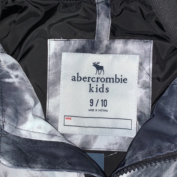 Abercrombie Kids Tie-Dye Bomber Jacket - Picture 9 of 9